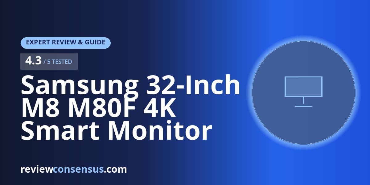 Samsung 32-Inch M8 M80F 4K Smart Monitor Review