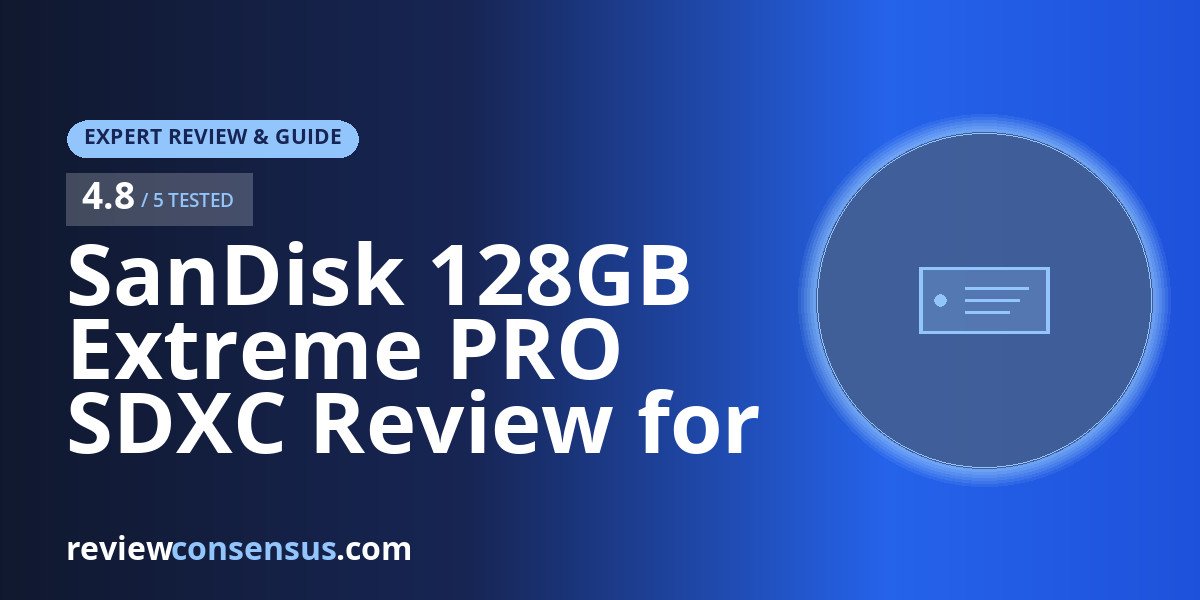 SanDisk 128GB Extreme PRO SDXC Review for 4K Camera Work