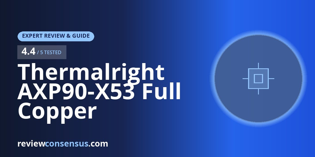 Thermalright AXP90-X53 Full Copper Low-Profile Cooler Review