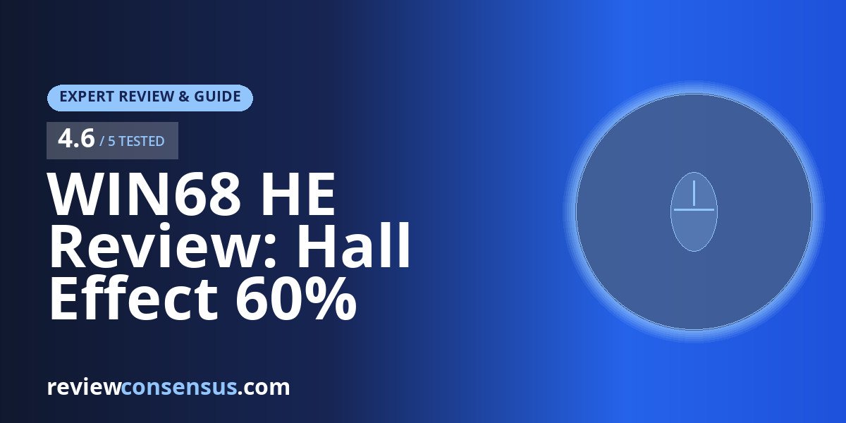 WIN68 HE Review: Hall Effect 60% Keyboard for Rapid Trigger FPS