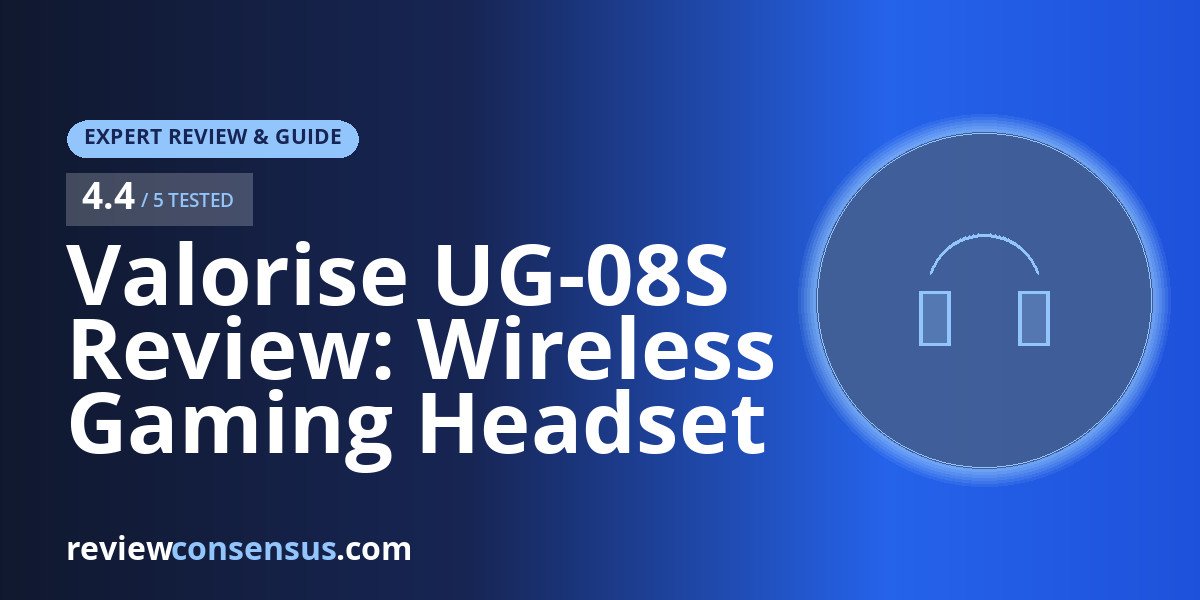 Valorise UG-08S Review: Wireless Gaming Headset for PC and PS5