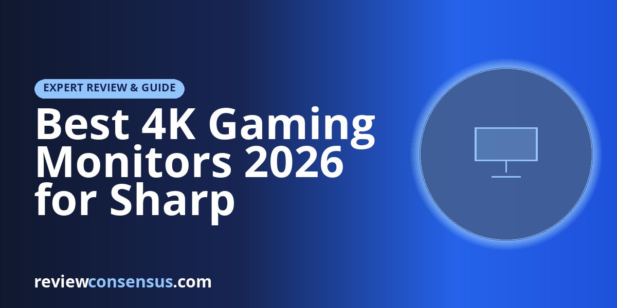 Best 4K Gaming Monitors 2026 for Sharp High-Refresh Play