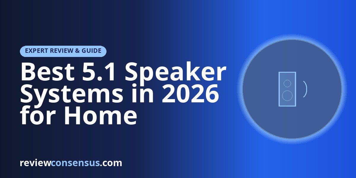 Best 5.1 Speaker Systems in 2026 for Home Theater Sound