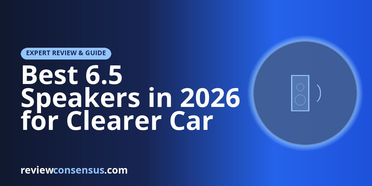 Best 6.5 Speakers in 2026 for Clearer Car Audio Upgrades