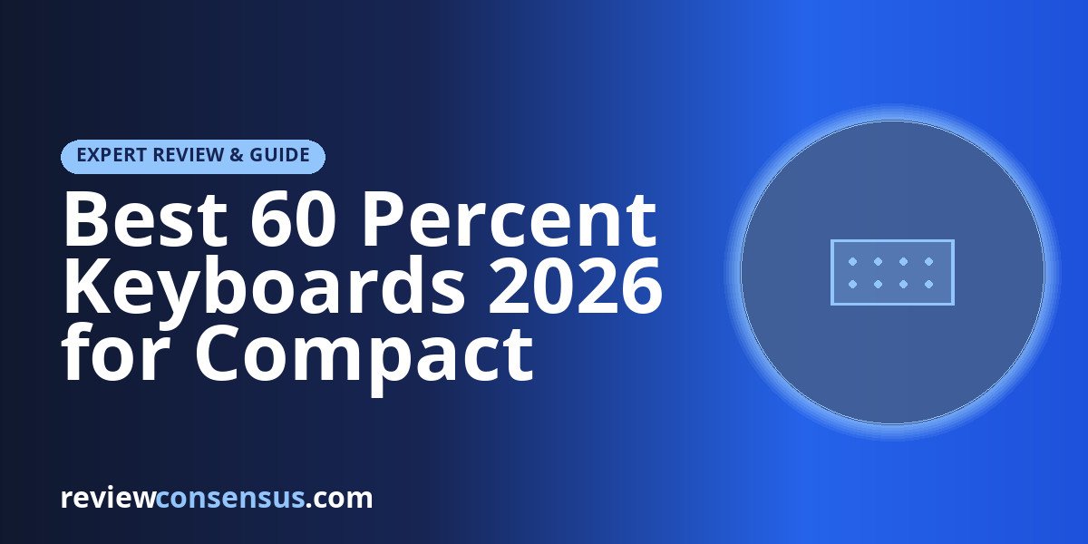 Best 60 Percent Keyboards 2026 for Compact Desks and Travel