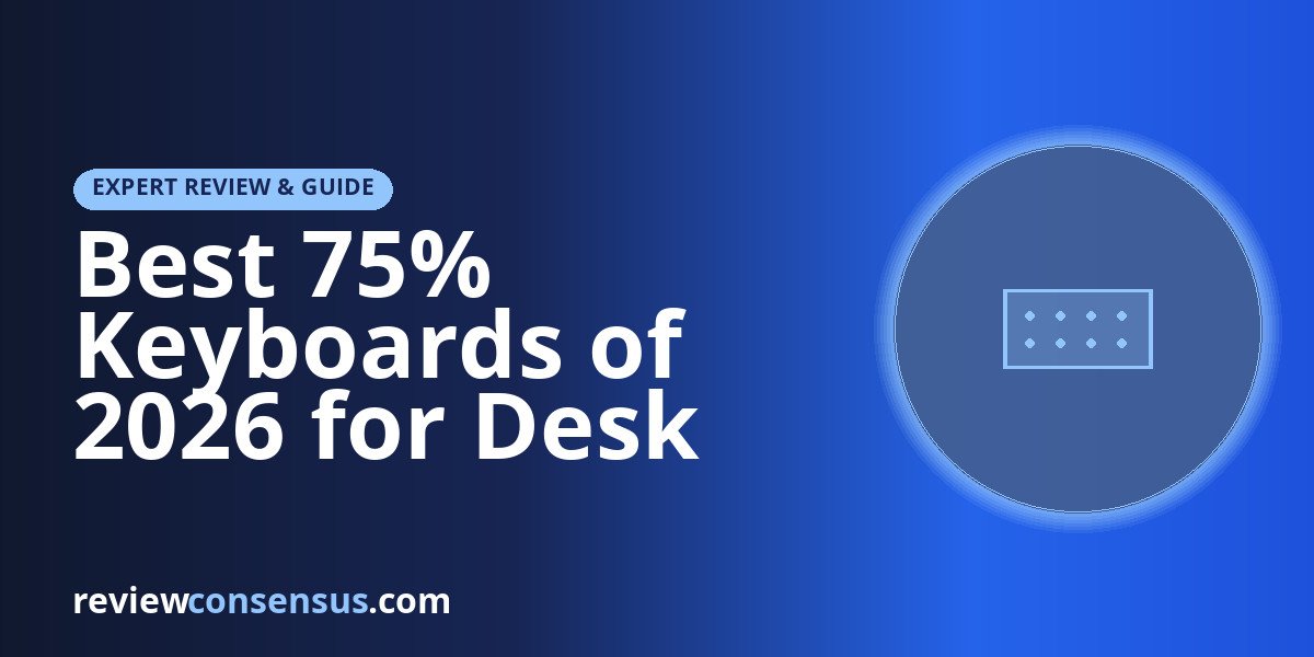 Best 75% Keyboards of 2026 for Desk Space and Speed