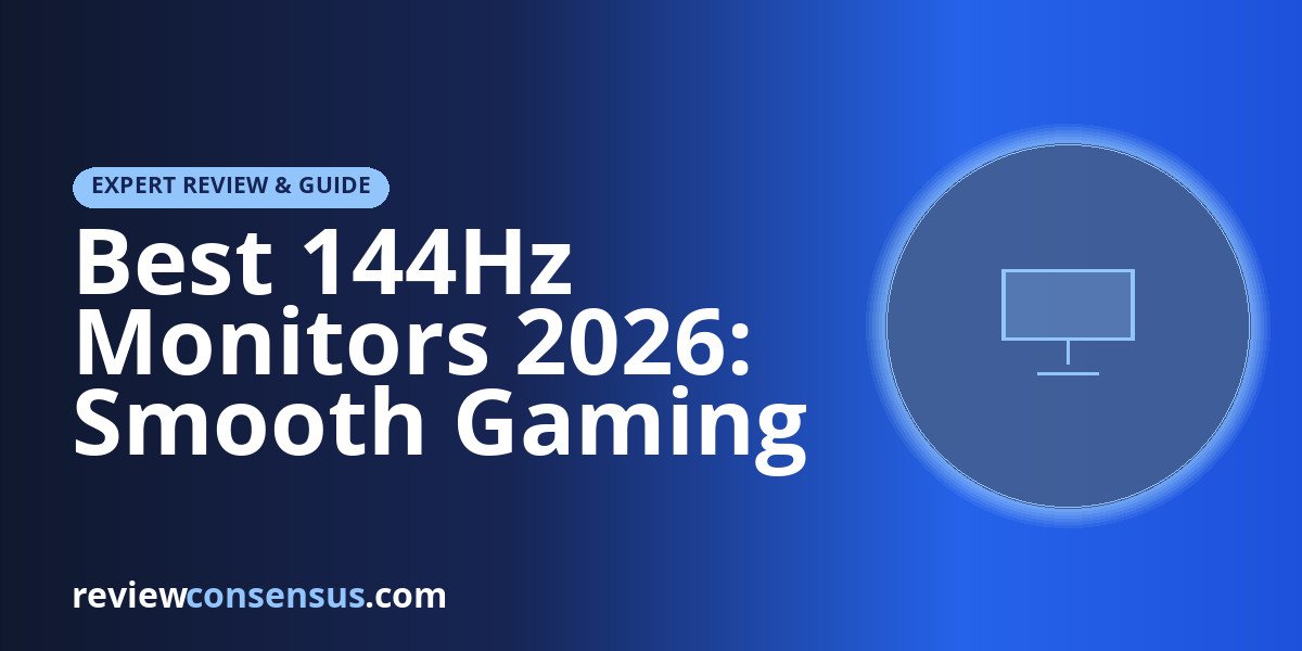Best 144Hz Monitors 2026: Smooth Gaming Displays Ranked