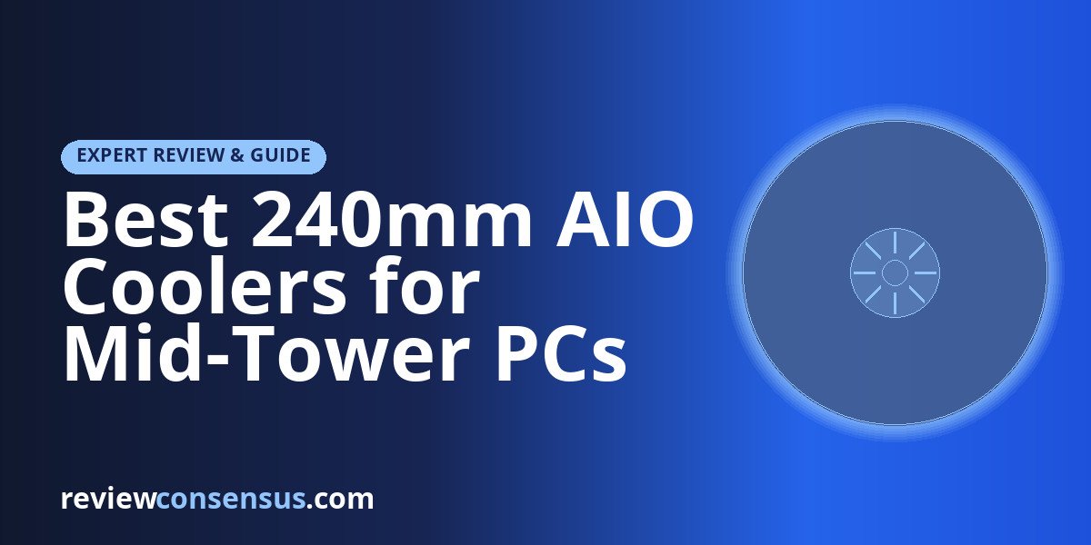 Best 240mm AIO Coolers for Mid-Tower PCs in 2026