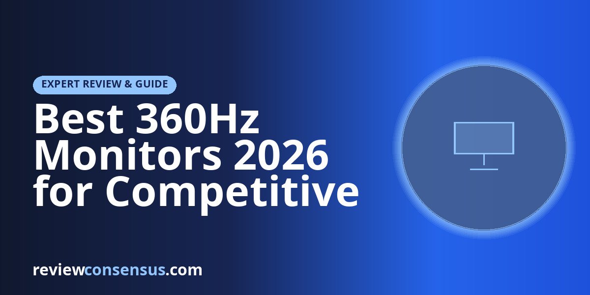 Best 360Hz Monitors 2026 for Competitive Gaming Clarity