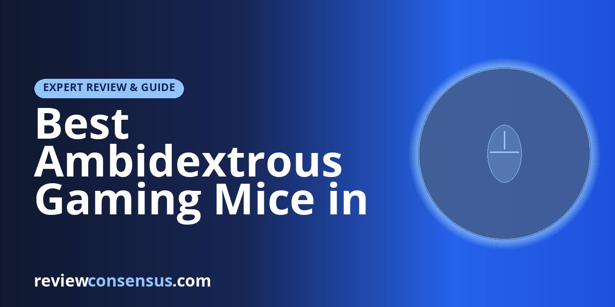 Best Ambidextrous Gaming Mice in 2026 for Left and Right
