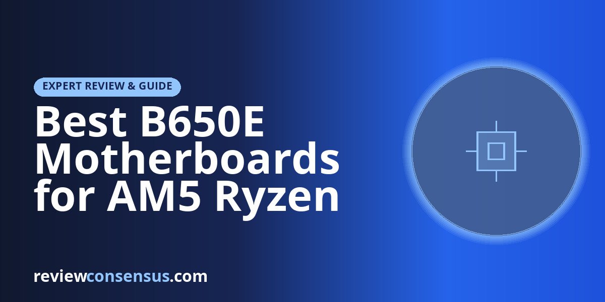Best B650E Motherboards for AM5 Ryzen Builds 2026