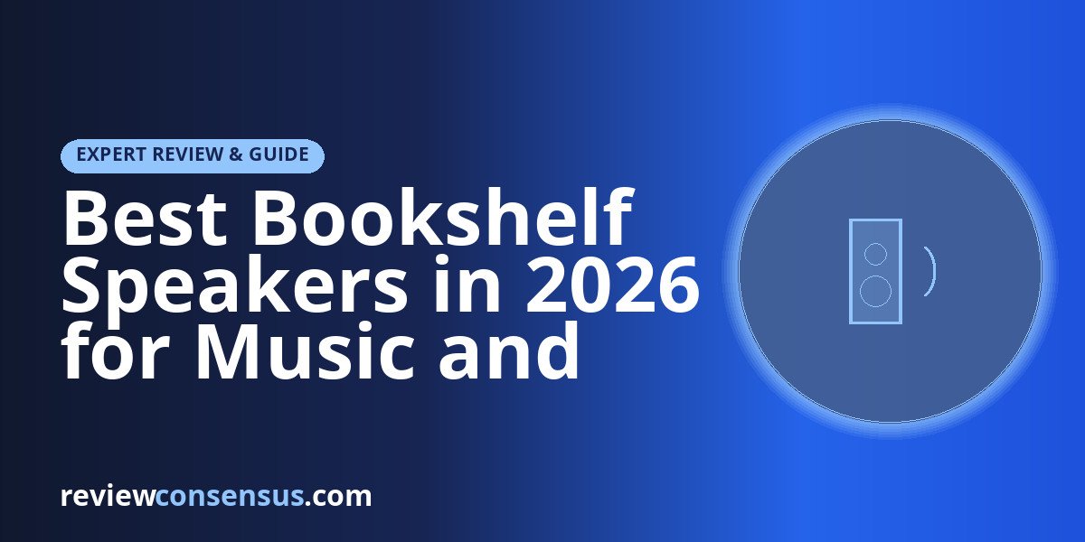 Best Bookshelf Speakers in 2026 for Music and Home Theater