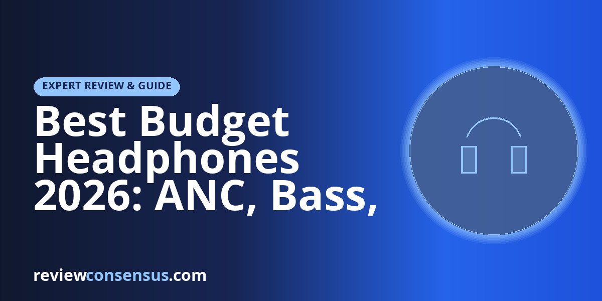 Best Budget Headphones 2026: ANC, Bass, and Battery Picks