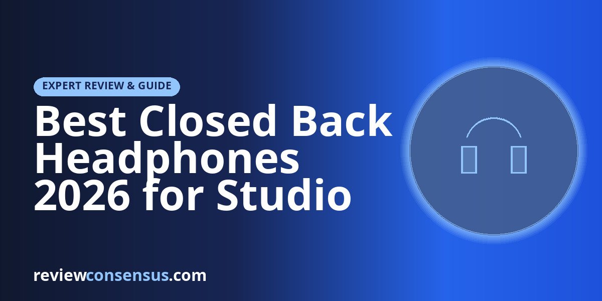 Best Closed Back Headphones 2026 for Studio Mixing Isolation