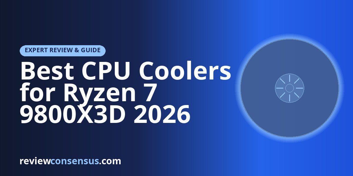 Best CPU Coolers for Ryzen 7 9800X3D 2026