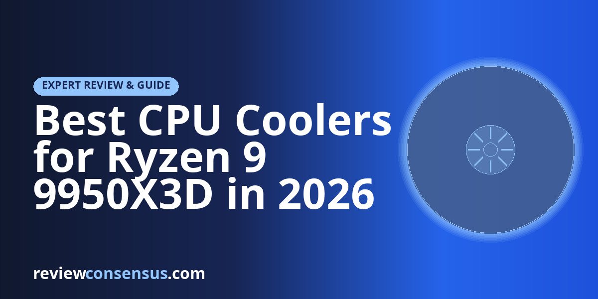 Best CPU Coolers for Ryzen 9 9950X3D in 2026
