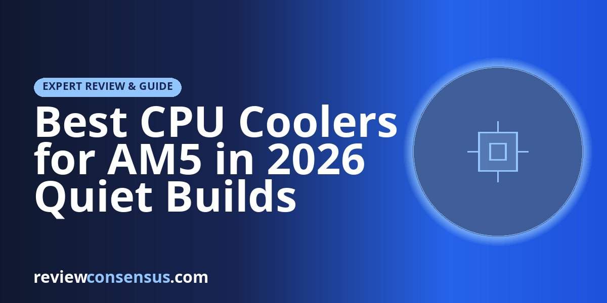 Best CPU Coolers for AM5 in 2026 Quiet Builds
