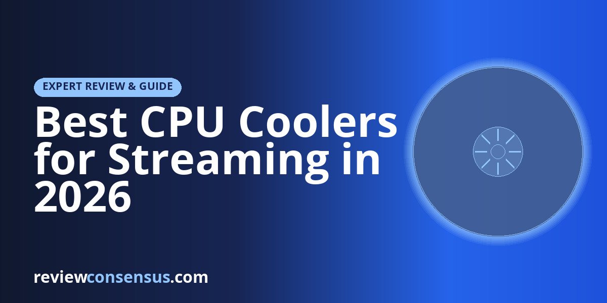 Best CPU Coolers for Streaming in 2026