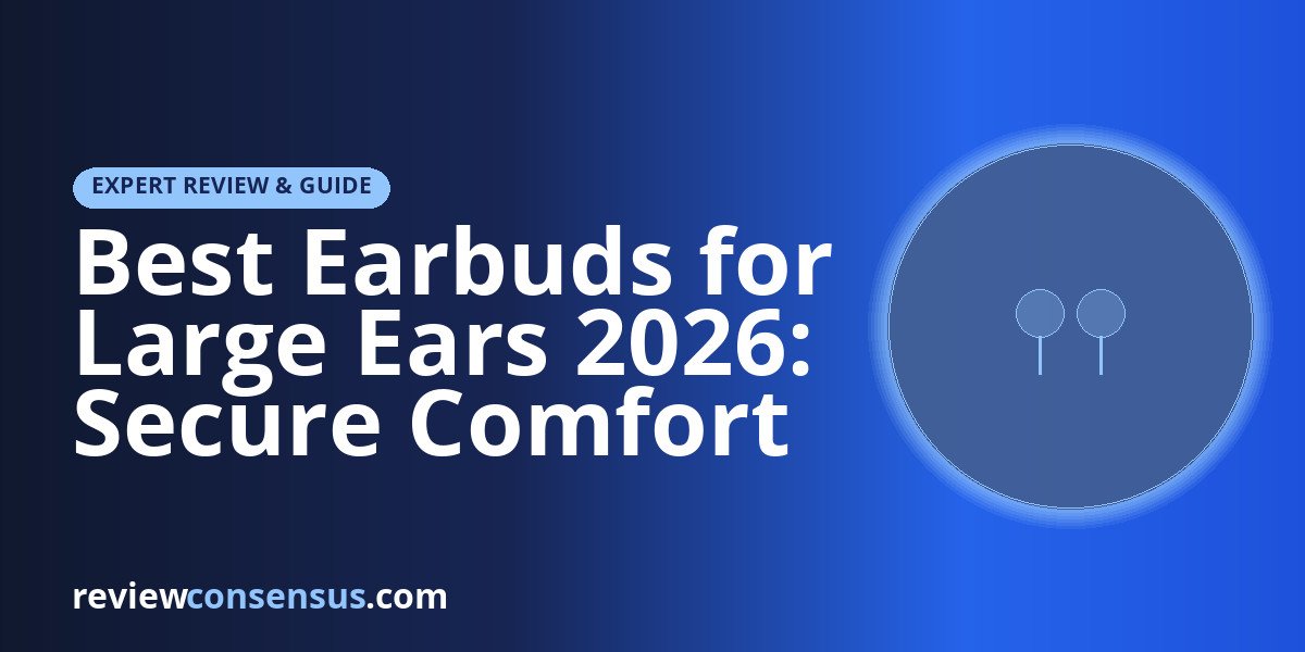 Best Earbuds for Large Ears 2026: Secure Comfort Picks