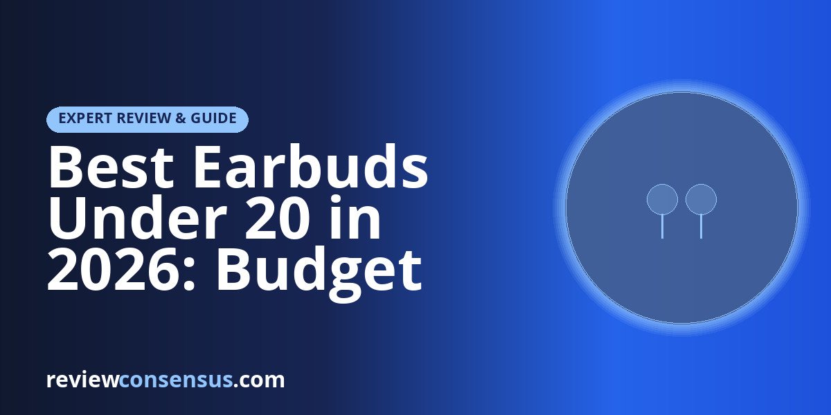 Best Earbuds Under 20 in 2026: Budget Wireless Picks Tested
