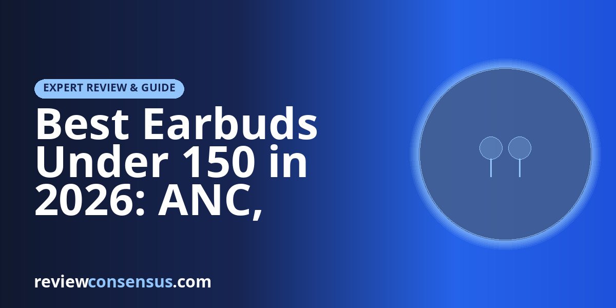 Best Earbuds Under 150 in 2026: ANC, Sports, Battery