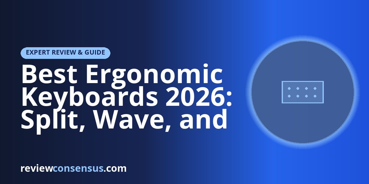 Best Ergonomic Keyboards 2026: Split, Wave, and Comfort