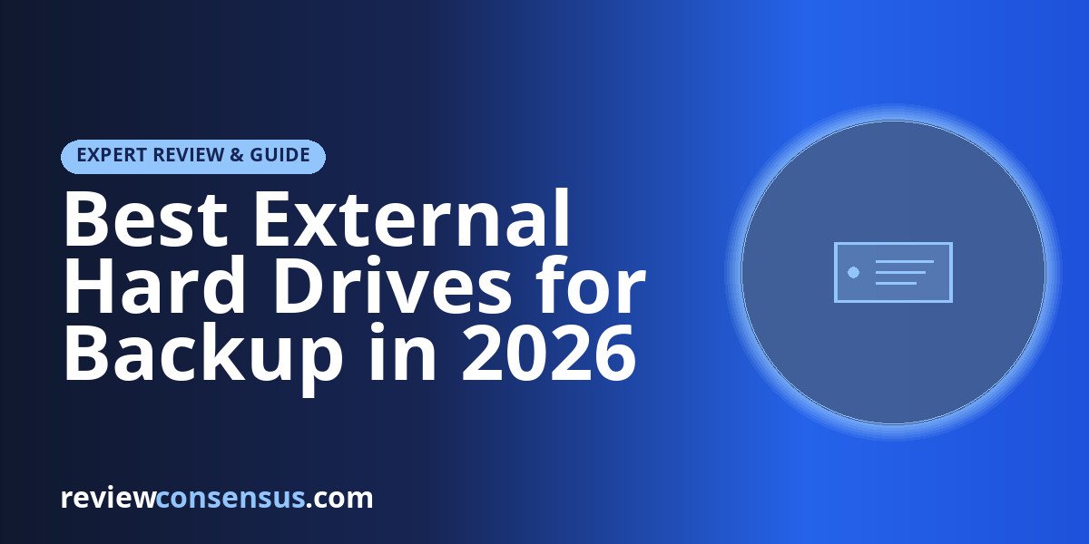 Best External Hard Drives for Backup in 2026