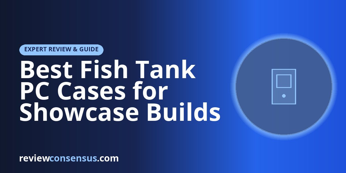Best Fish Tank PC Cases for Showcase Builds in 2026