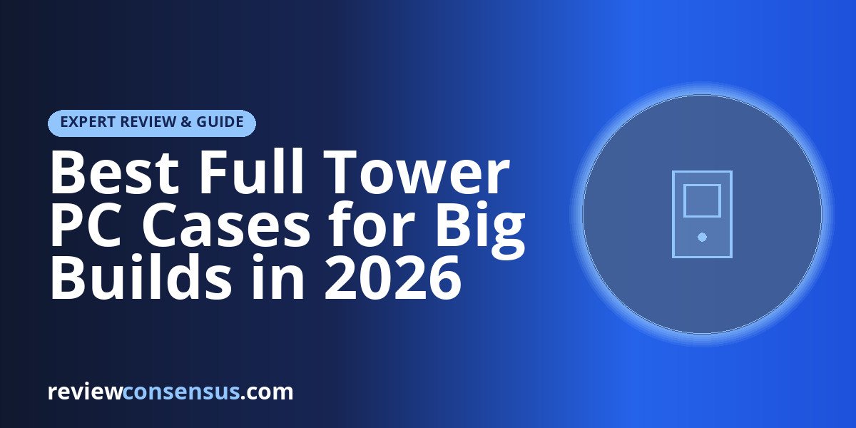 Best Full Tower PC Cases for Big Builds in 2026