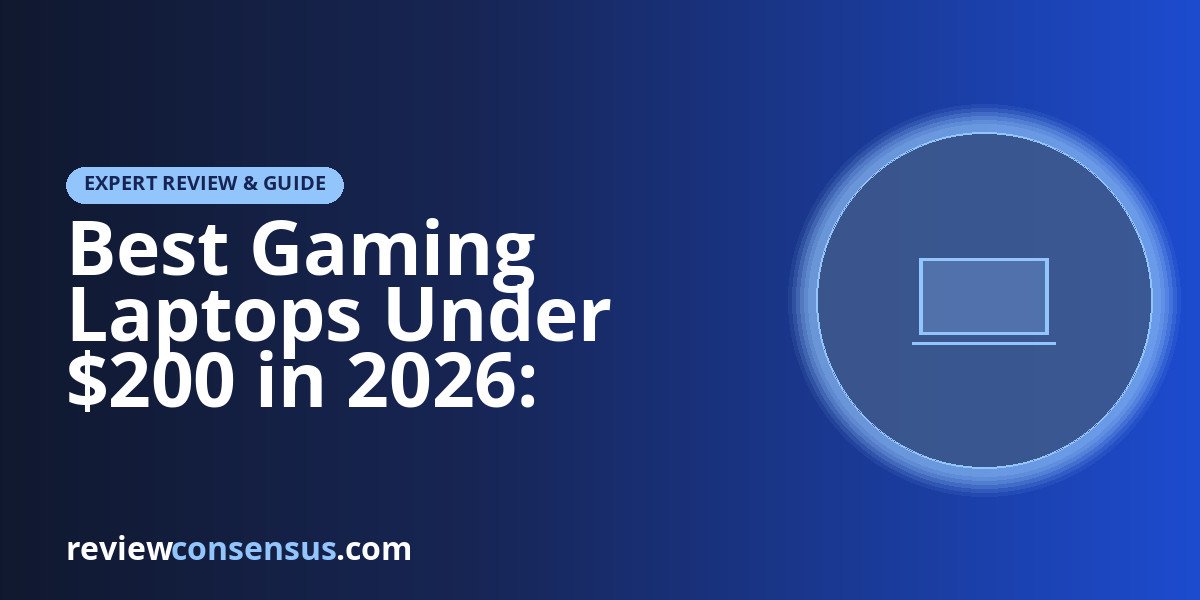 Best Gaming Laptops Under $200 in 2026: Realistic Picks