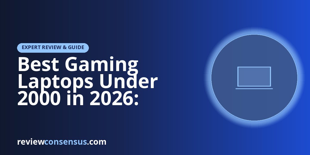 Best Gaming Laptops Under 2000 in 2026: High-Mid Picks
