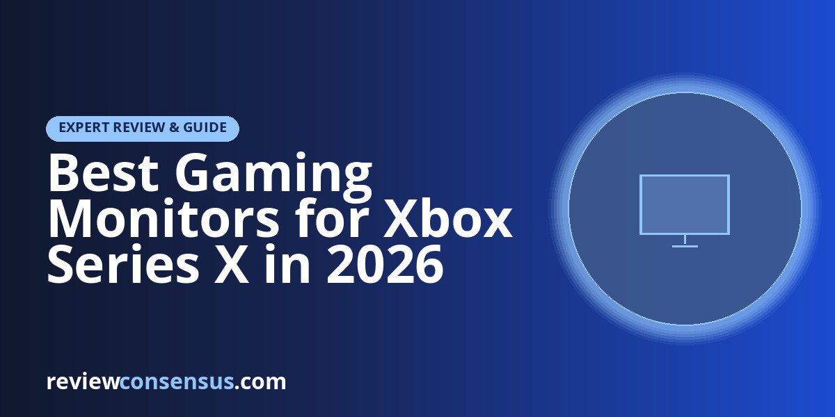 Best Gaming Monitors for Xbox Series X in 2026