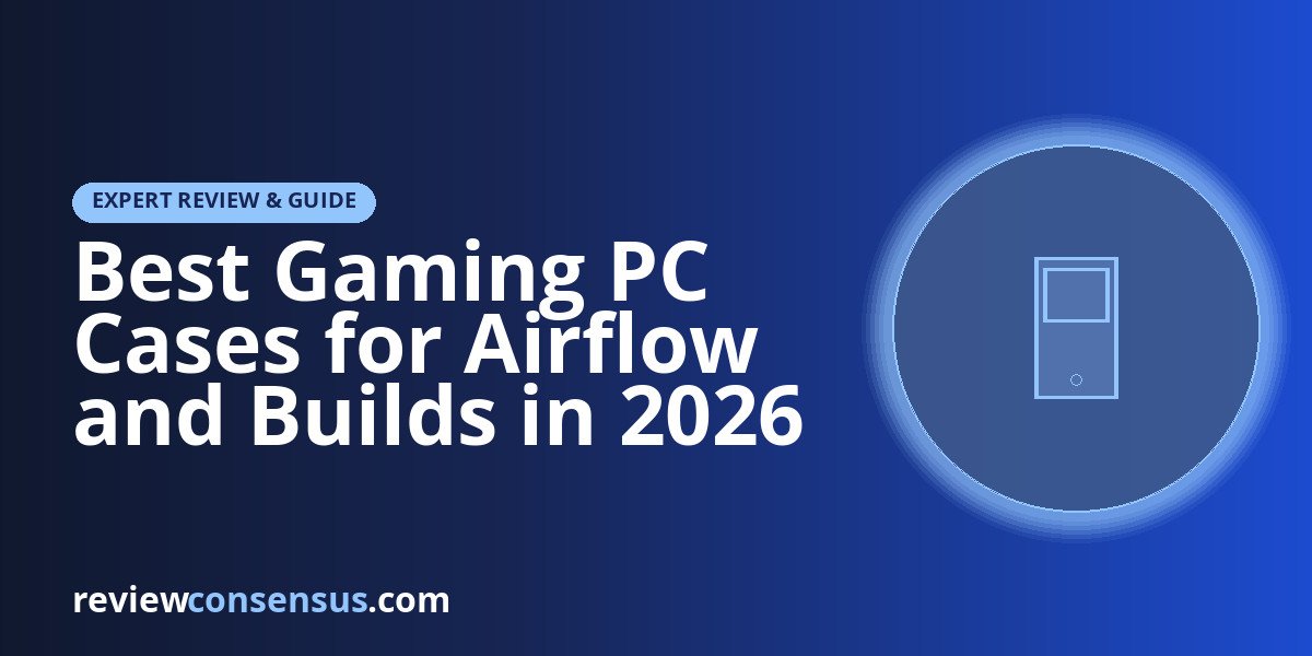 Best Gaming PC Cases for Airflow and Builds in 2026