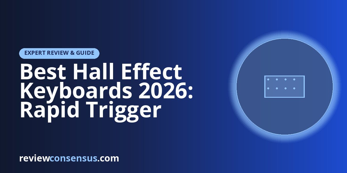 Best Hall Effect Keyboards 2026: Rapid Trigger Magnetic Picks