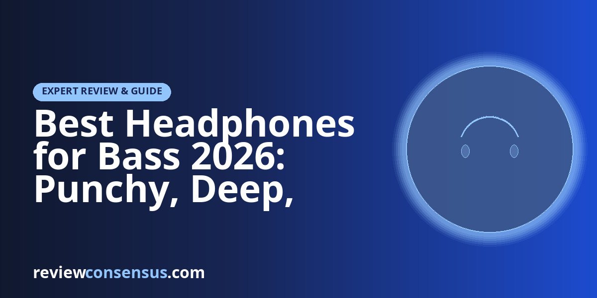 Best Headphones for Bass 2026: Punchy, Deep, Feelable Picks