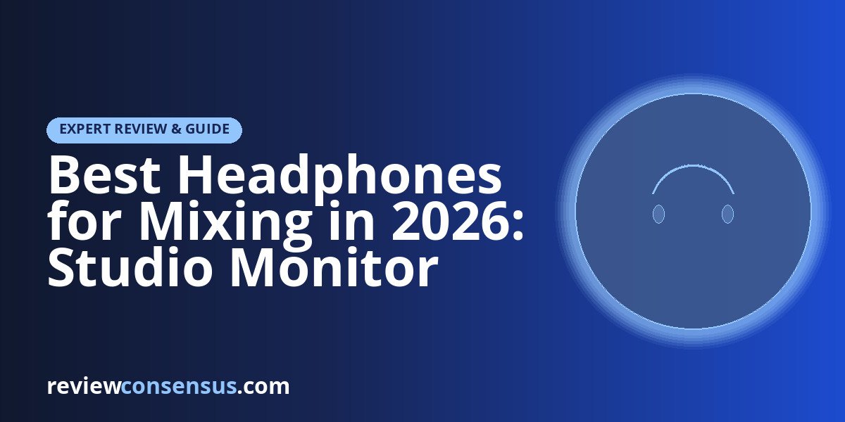Best Headphones for Mixing in 2026: Studio Monitor Picks