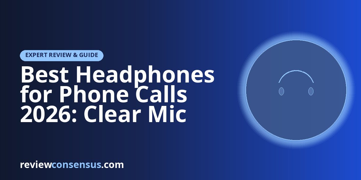 Best Headphones for Phone Calls 2026: Clear Mic Picks