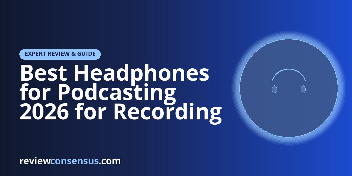 Best Headphones for Podcasting 2026 for Recording and Editing