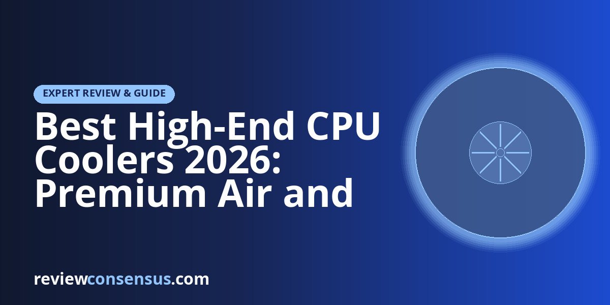 Best High-End CPU Coolers 2026: Premium Air and AIO Picks