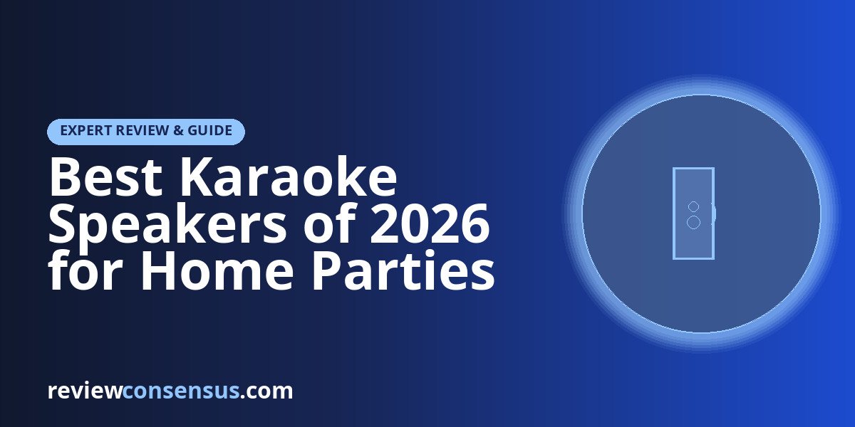 Best Karaoke Speakers of 2026 for Home Parties and Sing-Alongs