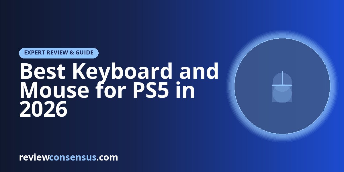 Best Keyboard and Mouse for PS5 in 2026