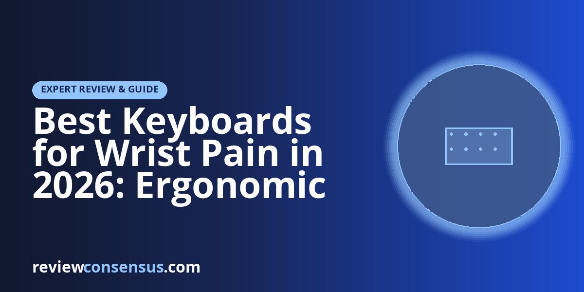 Best Keyboards for Wrist Pain in 2026: Ergonomic Boards and