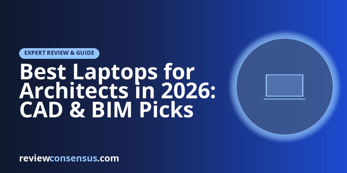 Best Laptops for Architects in 2026: CAD & BIM Picks