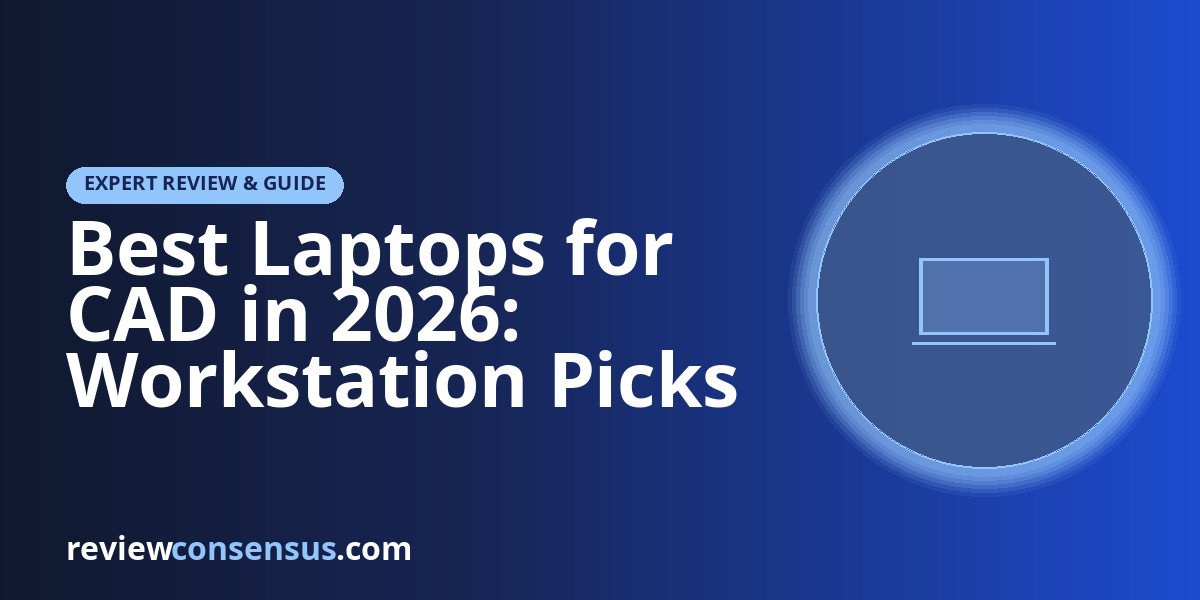 Best Laptops for CAD in 2026: Workstation Picks Tested