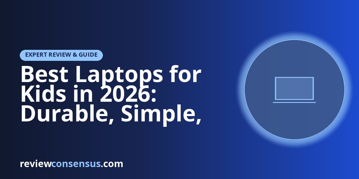 Best Laptops for Kids in 2026: Durable, Simple, Battery-First Picks
