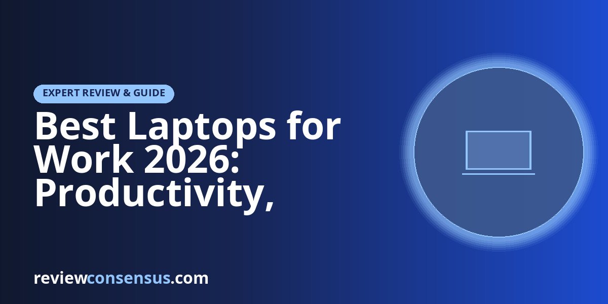 Best Laptops for Work 2026: Productivity, Ports, and Battery
