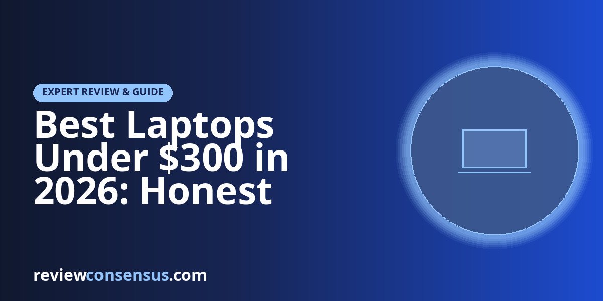 Best Laptops Under $300 in 2026: Honest Ultra-Budget Picks