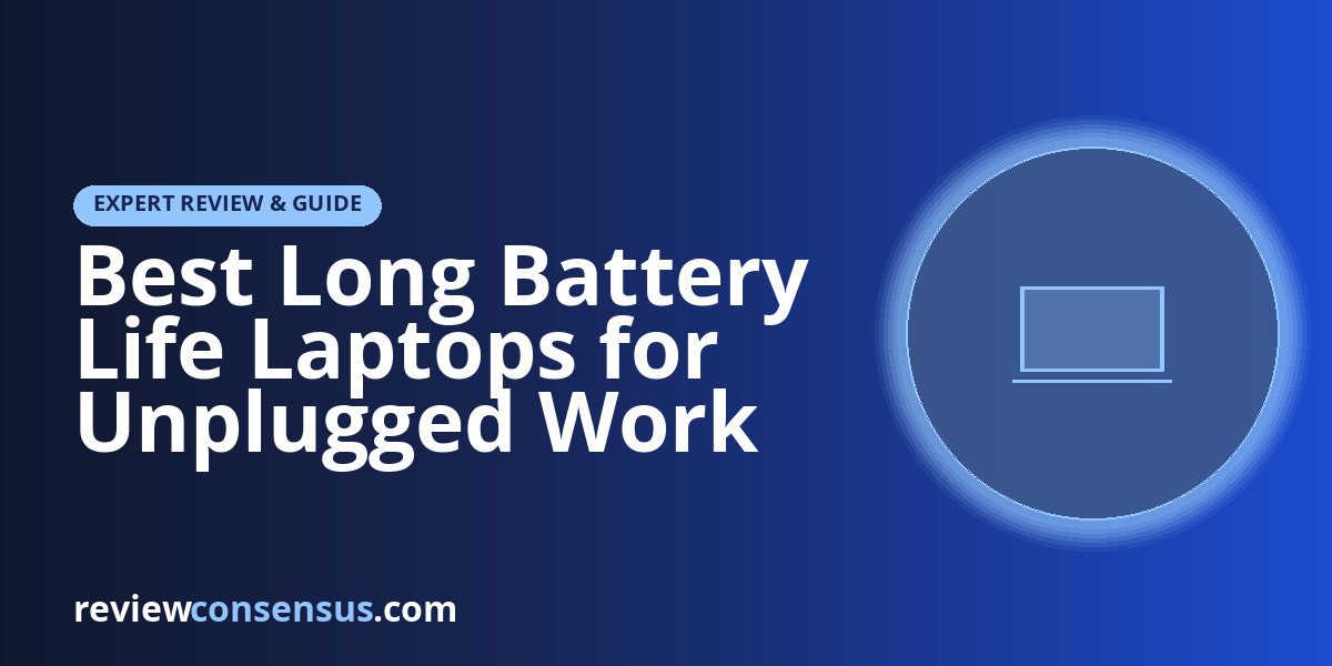 Best Long Battery Life Laptops for Unplugged Work 2026