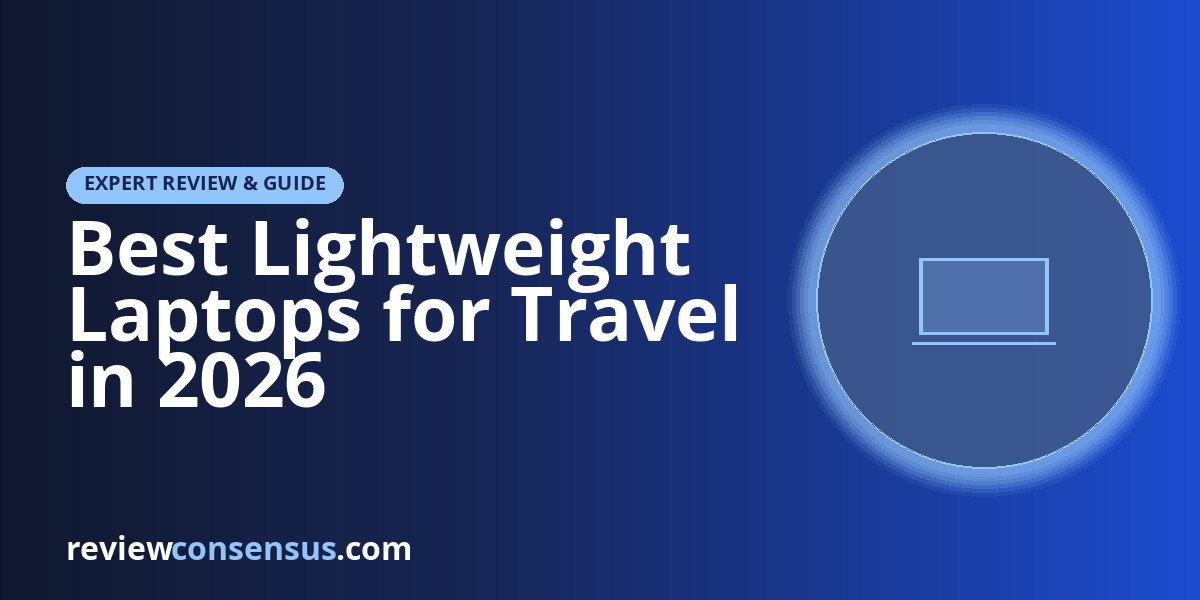 Best Lightweight Laptops for Travel in 2026