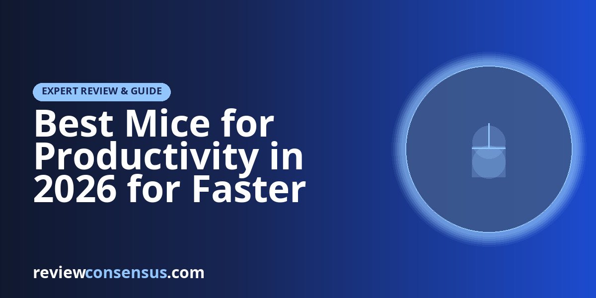 Best Mice for Productivity in 2026 for Faster Desk Work
